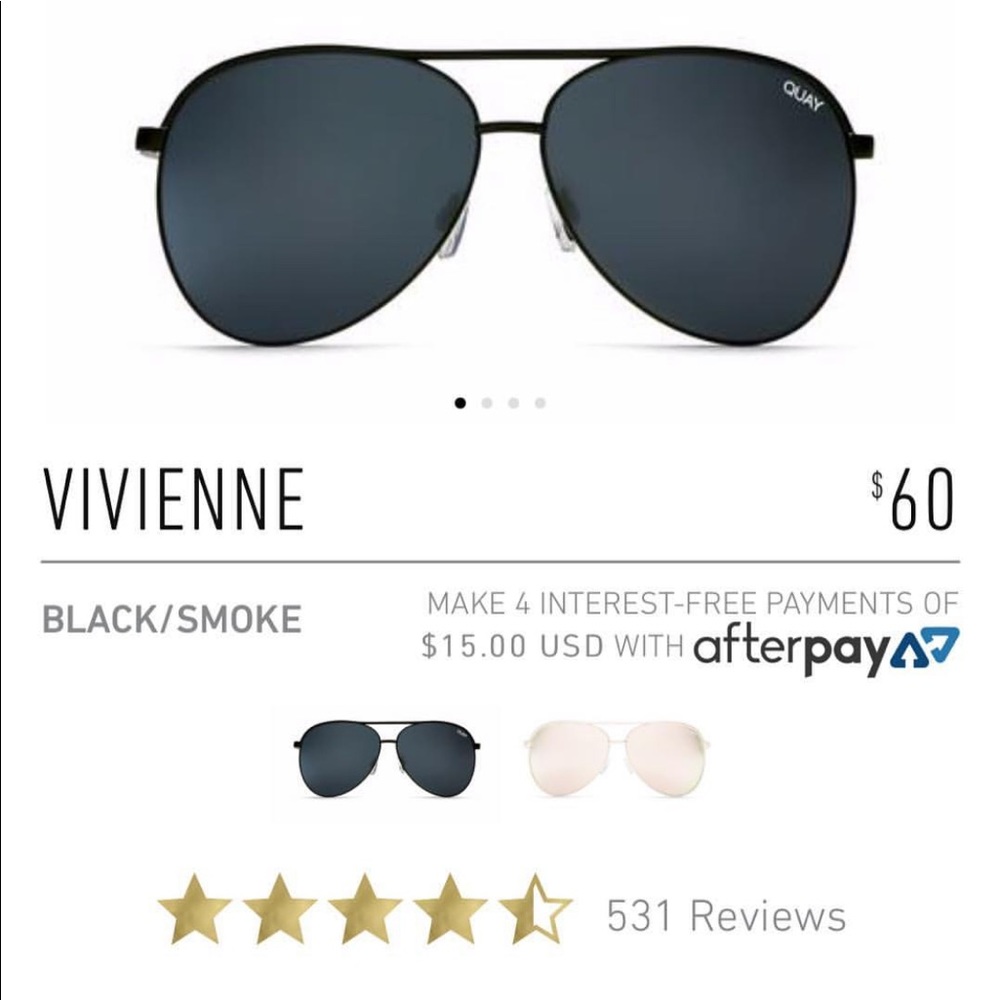 Quay Vivienne sunglasses